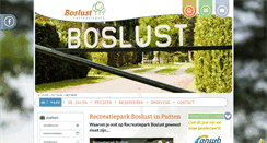 Desktop Screenshot of boslustputten.nl