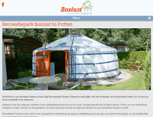 Tablet Screenshot of boslustputten.nl